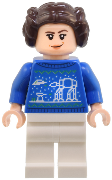 LEGO MINIFIG Star Wars Princess Leia Holiday Sweater sw1381