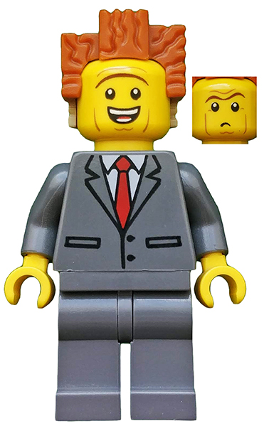 LEGO MINIFIG The LEGO Movie President Business tlm095