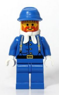 LEGO MINIFIG Western Cavalry Soldier ww006
