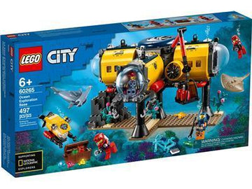 LEGO City Deep Sea Explorers Ocean Exploration Base 60265