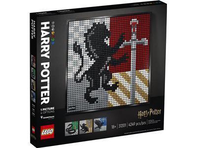 LEGO Art Harry Potter Hogwarts Crests 31201