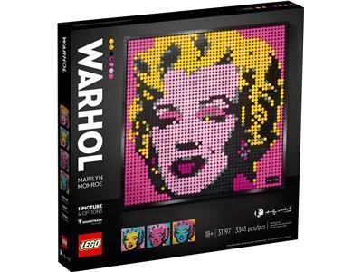 LEGO Art Andy Warhol's Marilyn Monroe 31197