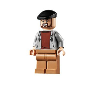 LEGO MINIFIG Marvel Super Heroes Bernie the Cab Driver sh0720