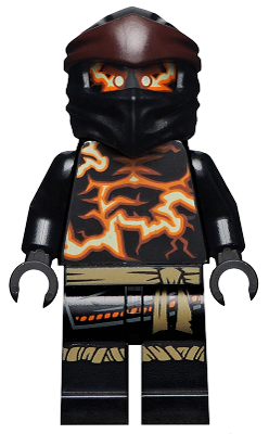 LEGO MINIFIG Ninjago Cole - Spinjitzu Burst njo0612