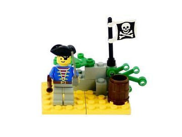 PRE-LOVED LEGO Pirate Lookout 1696 (No Box)