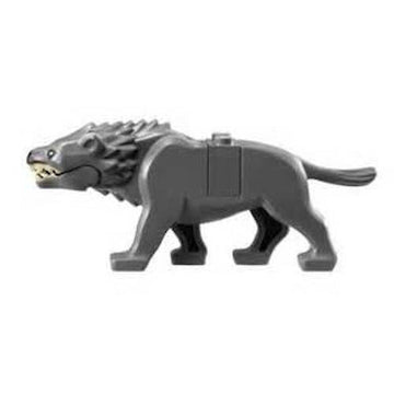 LEGO ANIMAL The Hobbit Dark Gray Warg with Dark Brown Nose wargpb01c01